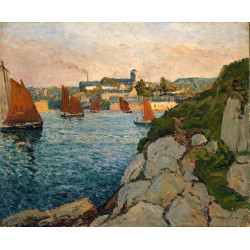 Douarnenez in sunshine 1897