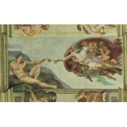 Sistine chapel ceiling creation of adam 1510