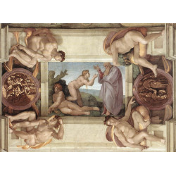 Sistine chapel ceiling creation of eve 1510