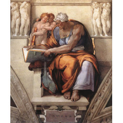 Sistine chapel ceiling cumaean sibyl 1510