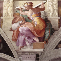 Sistine chapel ceiling libyan sibyl