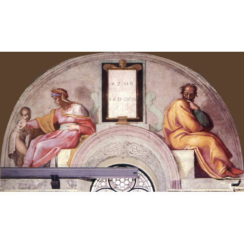 The ancestors of christ azor sadoch 1512