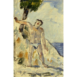Bather with arms spread 1876