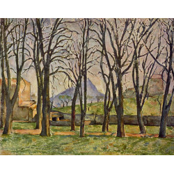 Chestnut trees at the jas de bouffan 1887 Chestnut trees at the jas de bouffan 1887