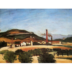 Factories near mont de cengle