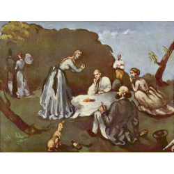 Luncheon on the grass 1869