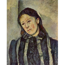 Madame cezanne with unbound hair