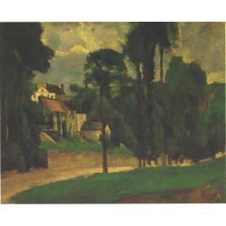 Road at pontoise 1875
