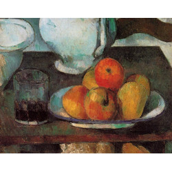 Still life with apples