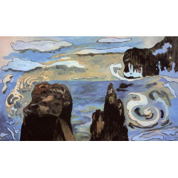 At the black rocks 1889 At the black rocks 1889