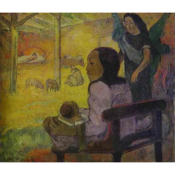 Baby nativity of tahitian christ 1896