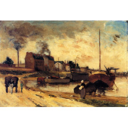 Cail factories and quai of grenelle 1875