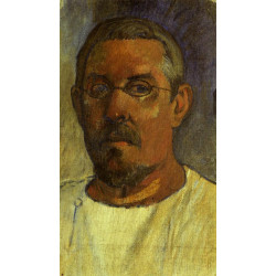 Self portrait with spectacles 1903 Self portrait with spectacles 1903