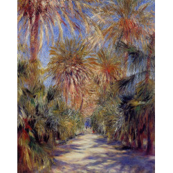 Algiers the garden of essai 1881