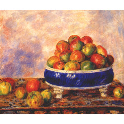 Apples in a dish 1883
