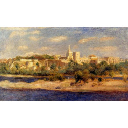 Bathers on the banks of the thone in avignon 1910