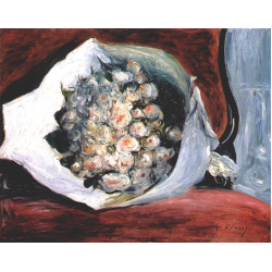 Bouquet in a theater box