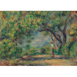 Chemin aux collettes avec tilleul