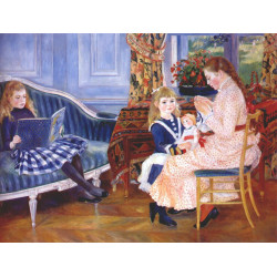 Children s afternoon at wargemont marguerite 1884