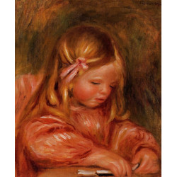 Claude renoir playing with dominos 1905