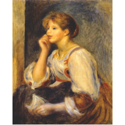 Girl with a letter 1894