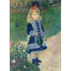 Girl with a watering can 1876