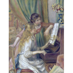Girls at the piano 01 1892