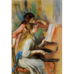 Girls at the piano 1892 1