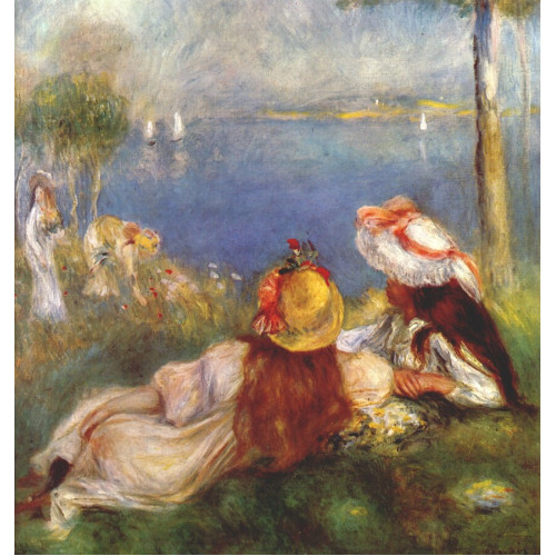 Girls on the seashore 1894