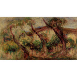 In the garden of collettes at cagnes