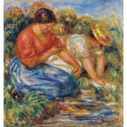 Laundresses at cagnes 1913