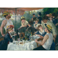 Luncheon of the boating party 1881