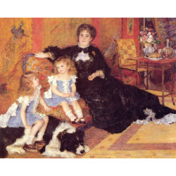 Madame georges charpentier and her children 1878