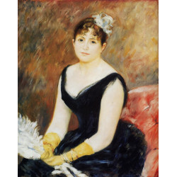 Madame leon clapisson marie henriette valentine billet 1883