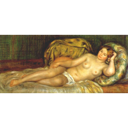 Nude reclining on cushions 1907