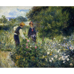 Picking flowers 1875