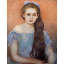 Portrait of a young girl 1887