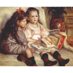 Portraits of two children 1895