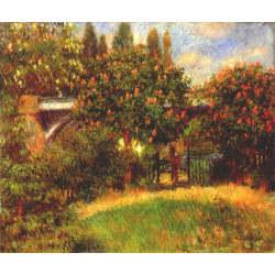 Railway bridge at chatou 1881