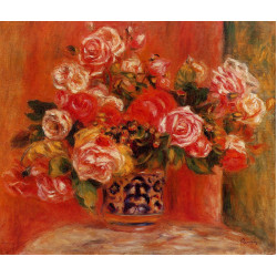 Roses in a vase 1914