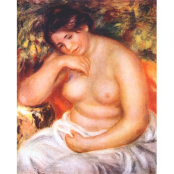 Seated bather 1912