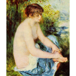 Small nude in blue 1879