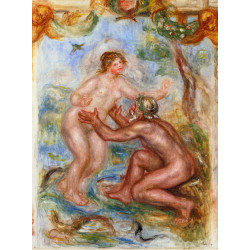 Study for the saone embraced by the rhone 1915