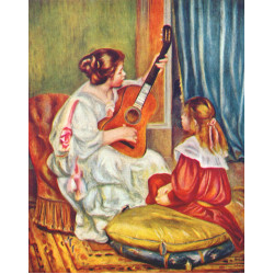 Woman with a guitar 1897