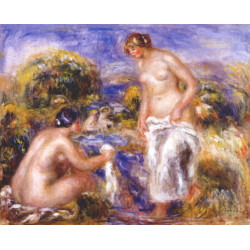 Women bathing