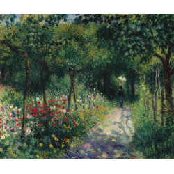 Women in the garden 1873