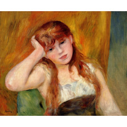 Young blond woman 1886