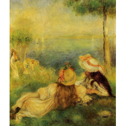 Young girls by the sea 1894 1