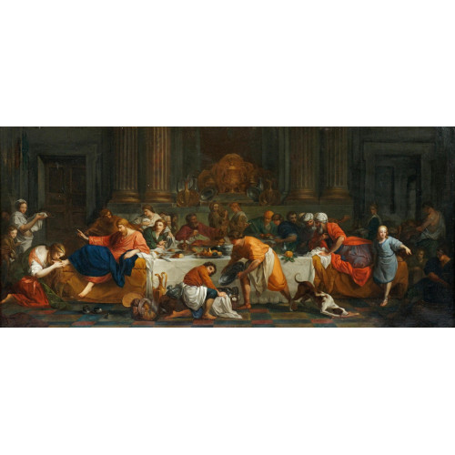 La madeleine aux pieds du christ chez simon le pharisien dit aussi le repas chez simon