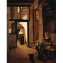 Interior of a dutch house